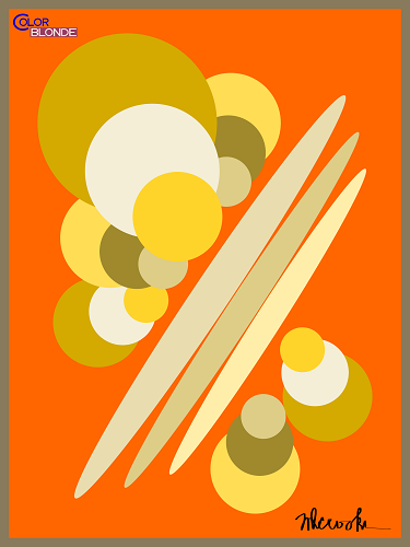 Color Blonde Digital Painting